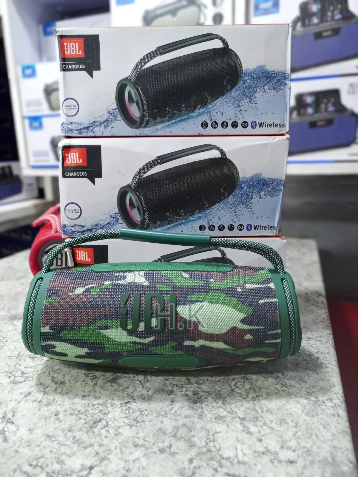 JBL Charge6s RGB Portable Speaker