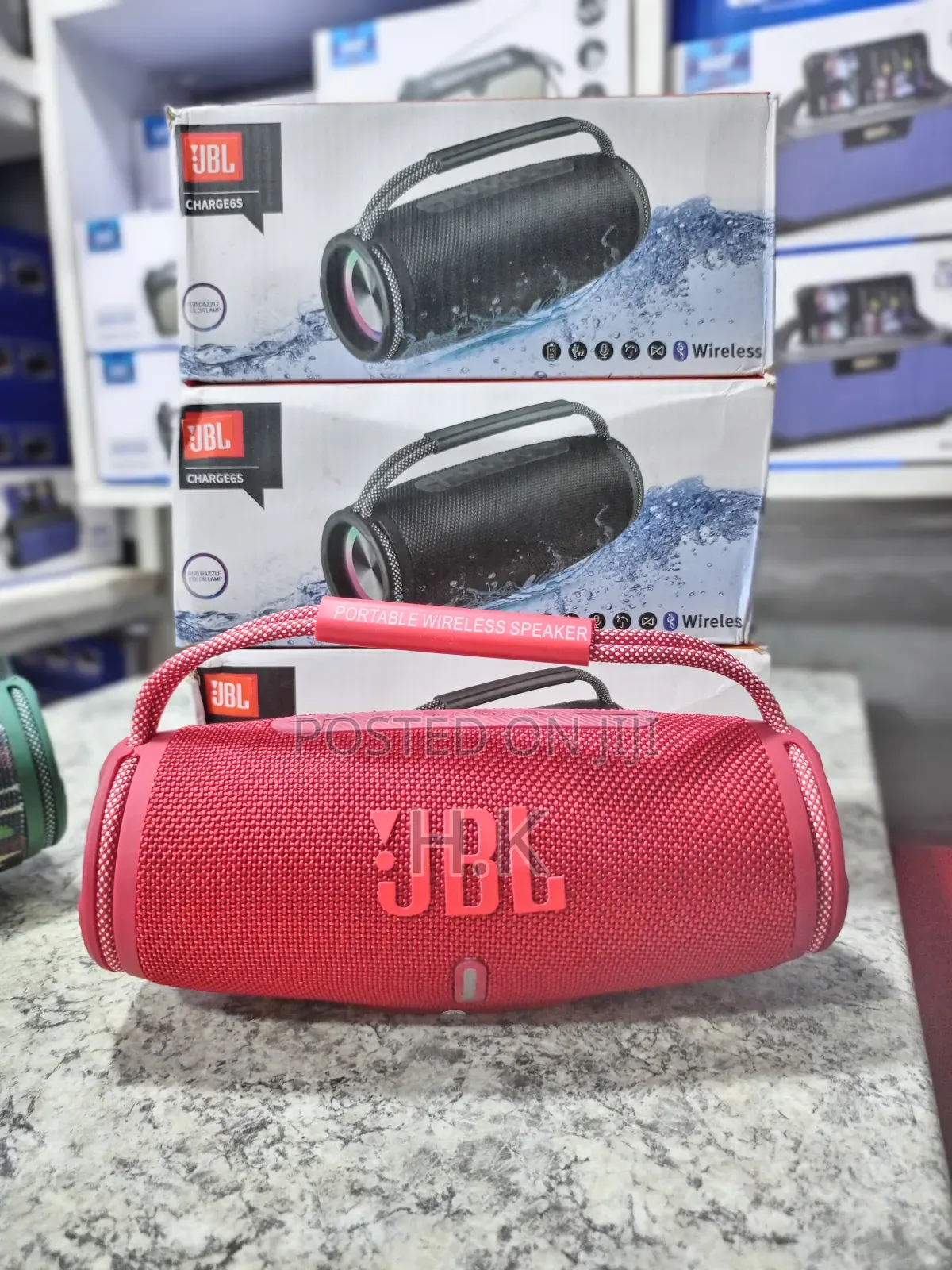 JBL Charge6s RGB Portable Speaker