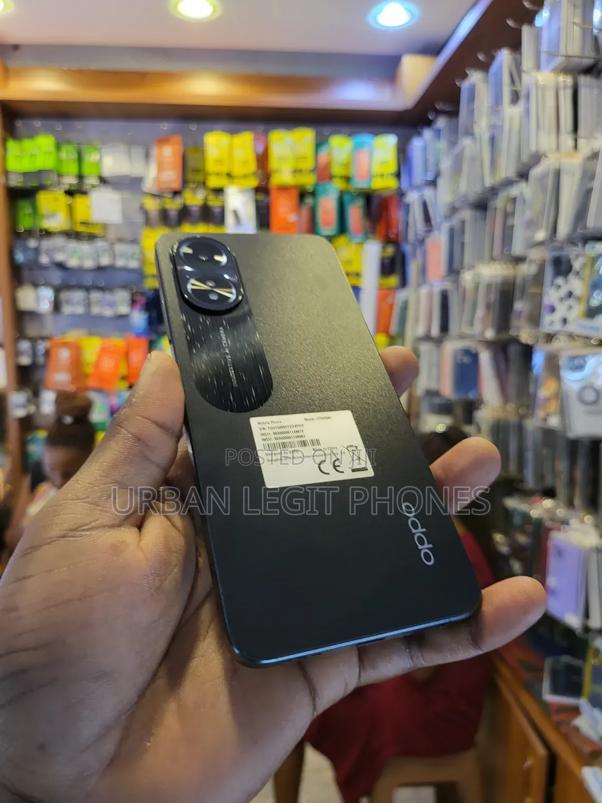 New Oppo A38 128 GB Black