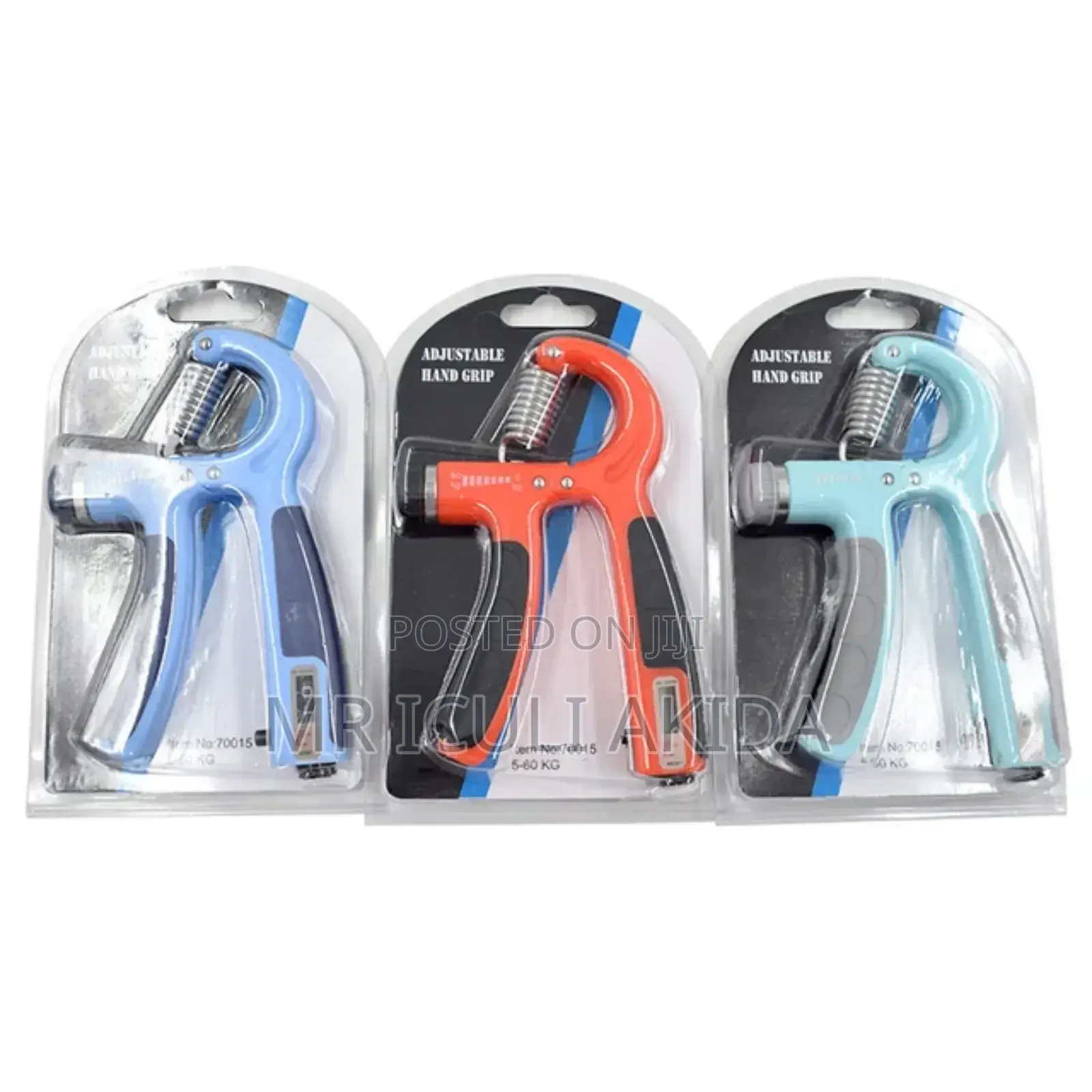 5-60kg Adjustable Workout Counter Hand Gripper Strengthener