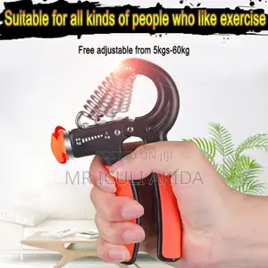 5-60kg Adjustable Workout Counter Hand Gripper Strengthener