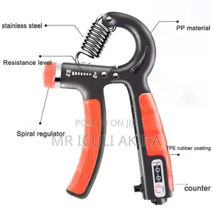 5-60kg Adjustable Workout Counter Hand Gripper Strengthener