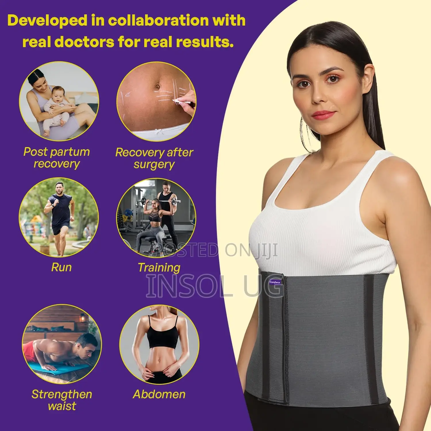 Abdominal Support for Tummy Trimmer