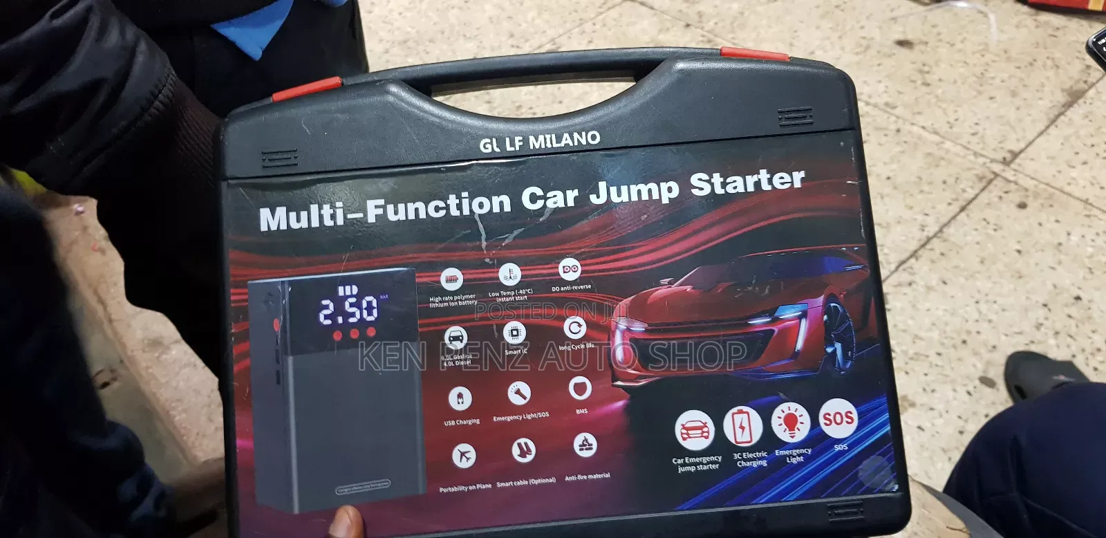Car Jumpstarter and Air Inflator