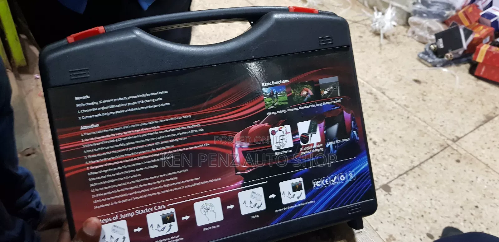 Car Jumpstarter and Air Inflator