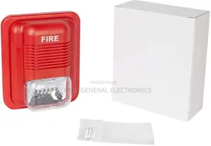 Fire Alarm Siren And Strobe 12v And 24v