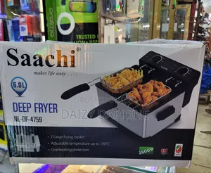 Stainless Deep Fryer Sachi/ 6L Deep Fryer Sachi