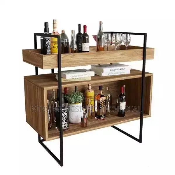 Home Bar Tray / Wine Cellar Holder/ Multipurpose Side Table