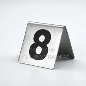 1-10 Steel Table Number Plates