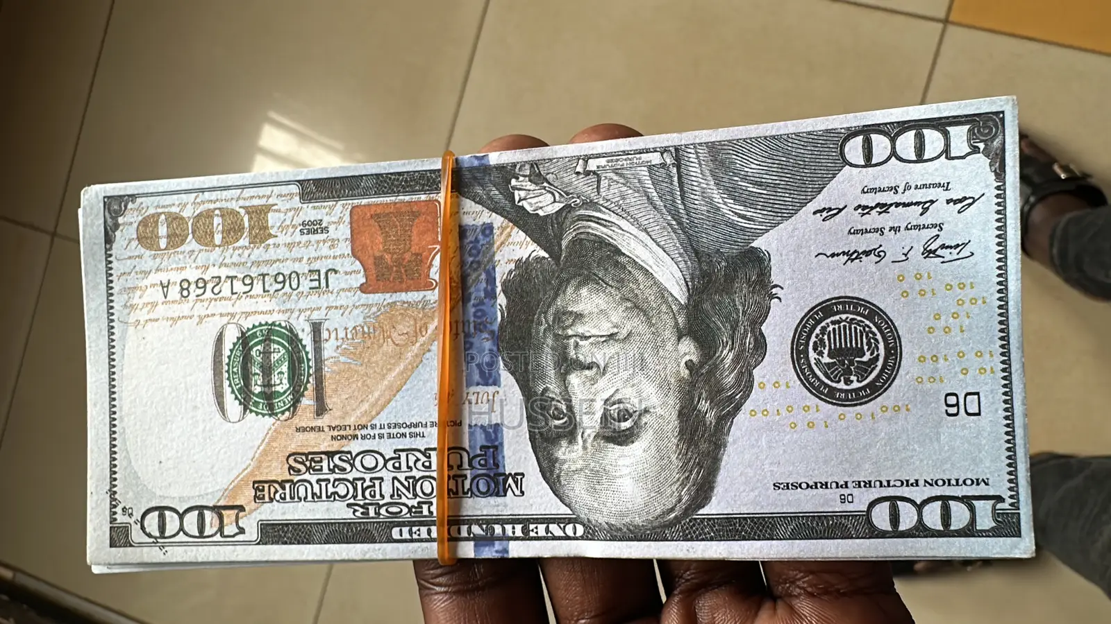 50pcs $100 Type 1 USD Paper Bar