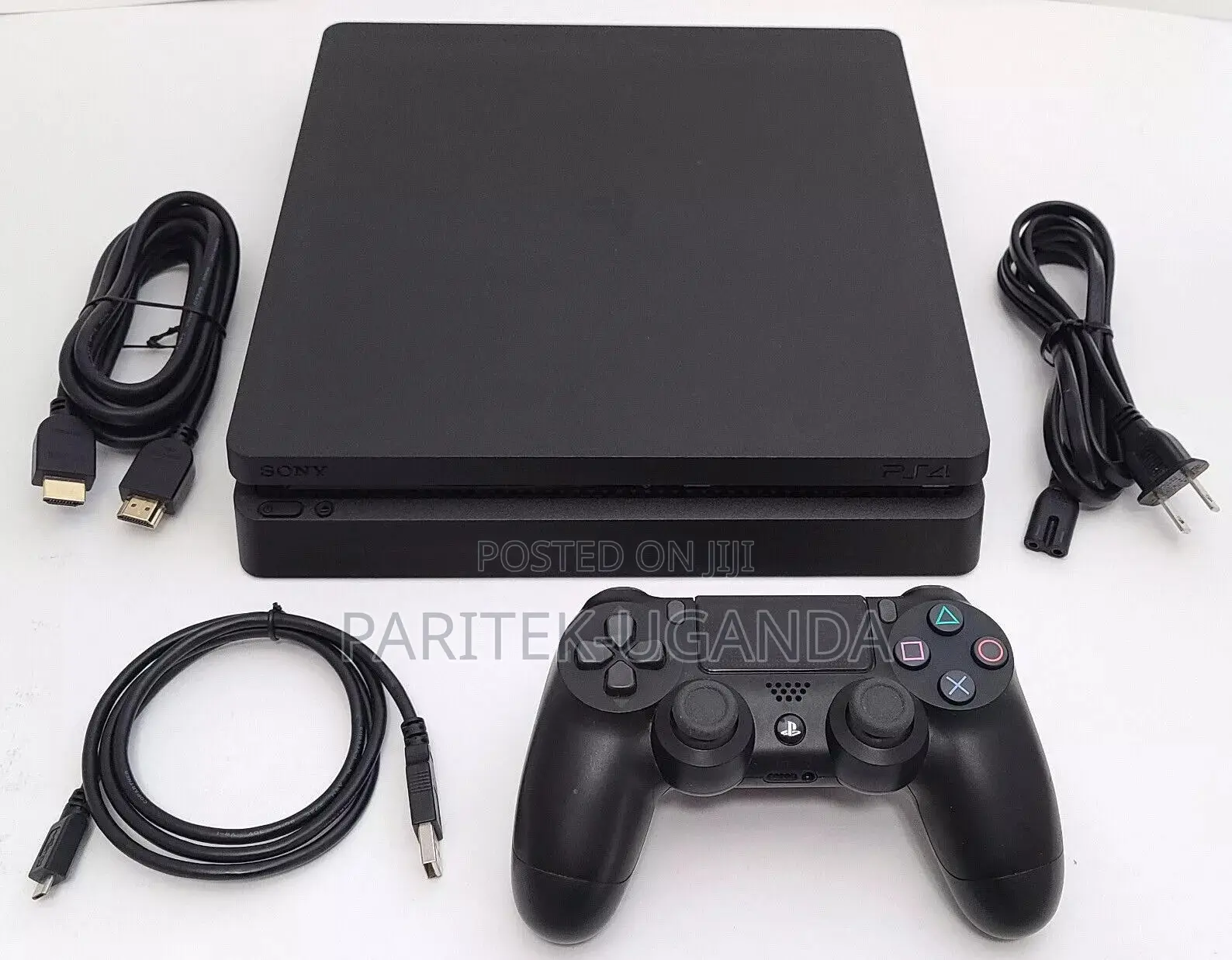 Playstation 4 Ps4 White Slim 500gb Console With Controller