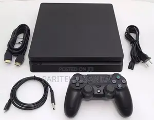 Playstation 4 Ps4 White Slim 500gb Console With Controller