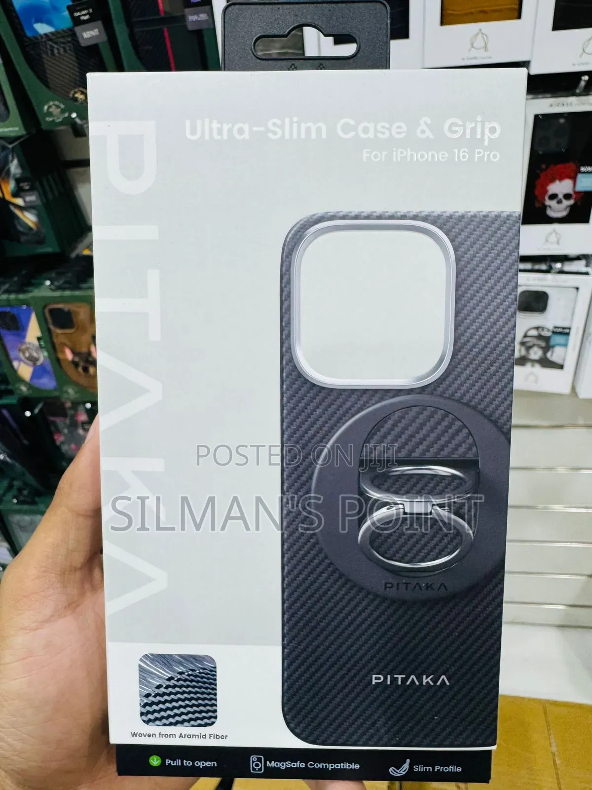Pitaka Ultra Slim Grip Case for iPhone 16 PRO