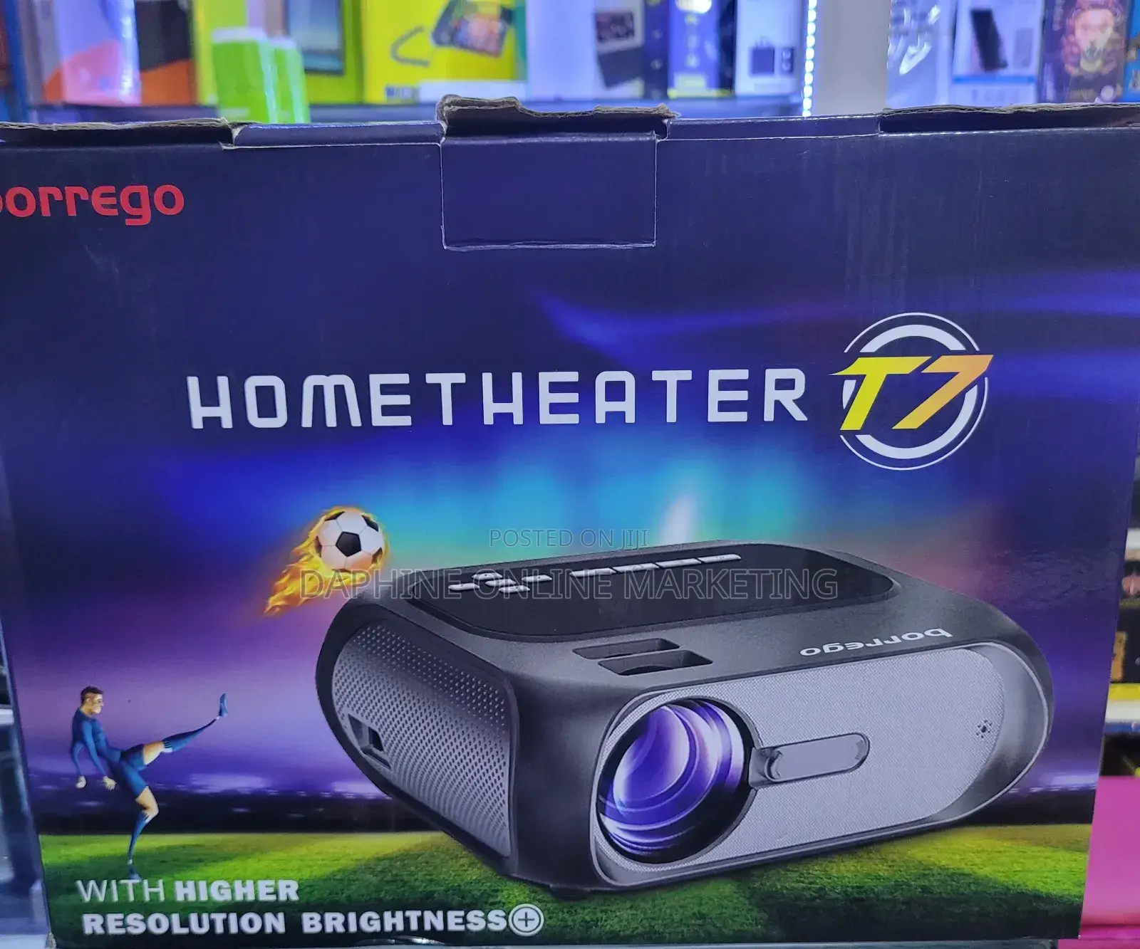 Home Theater Borrego Projector/ T7 Borrego Projector HD