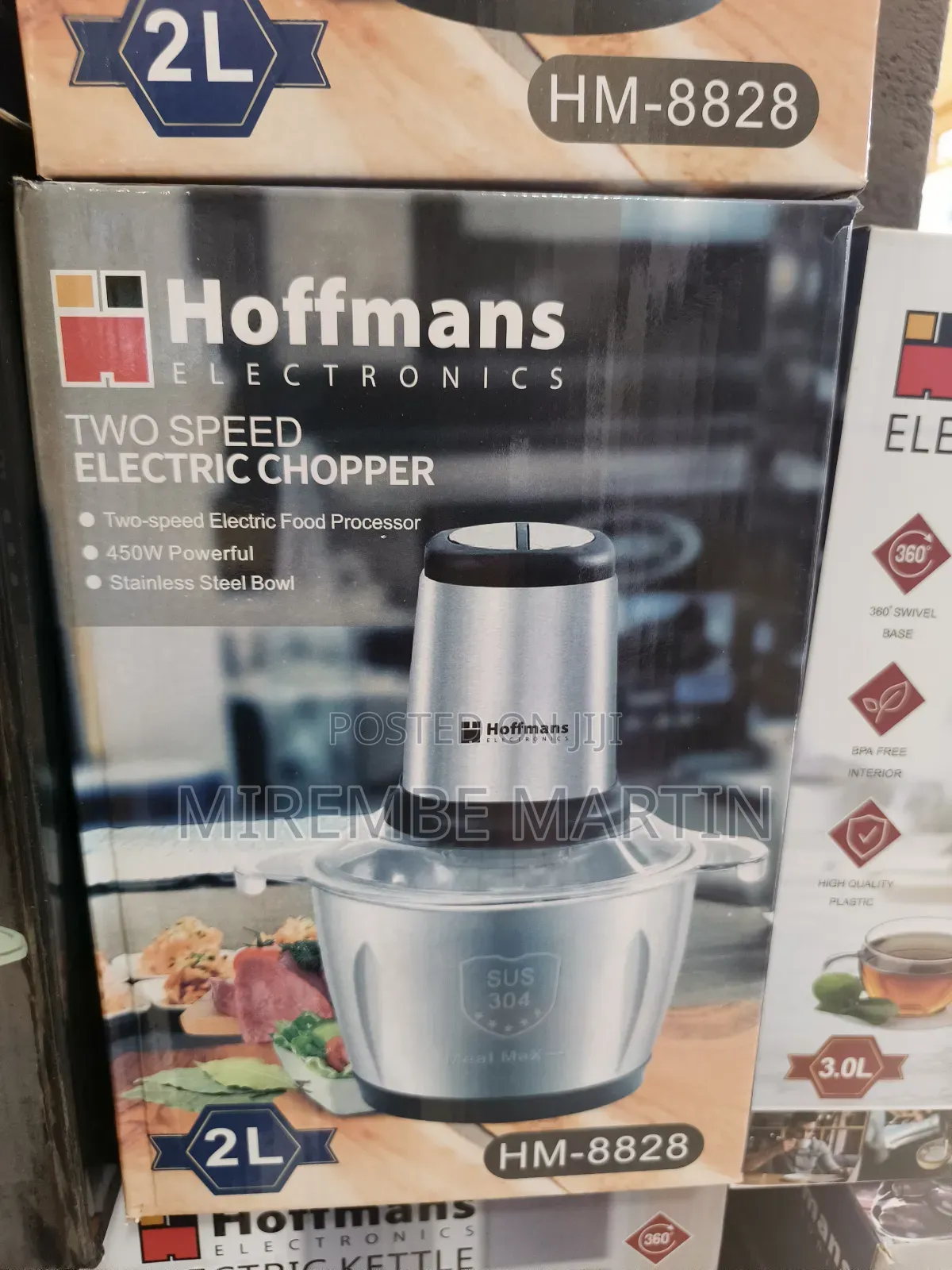 2L Hoffman Electric Two Speed Electric Chopper