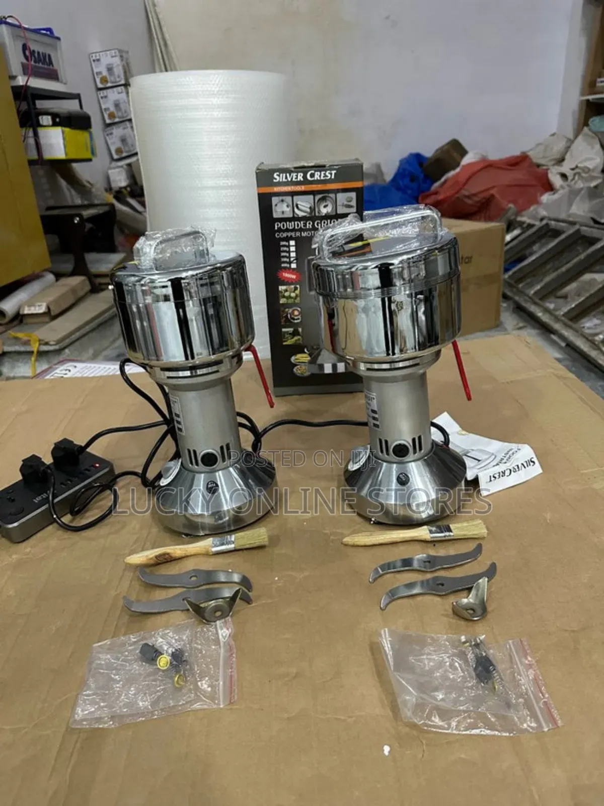 Silver Crest Powder Grinder