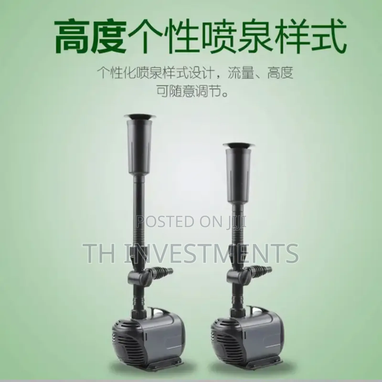 Fountain Garden Pump Fish Pond Submersible Pump