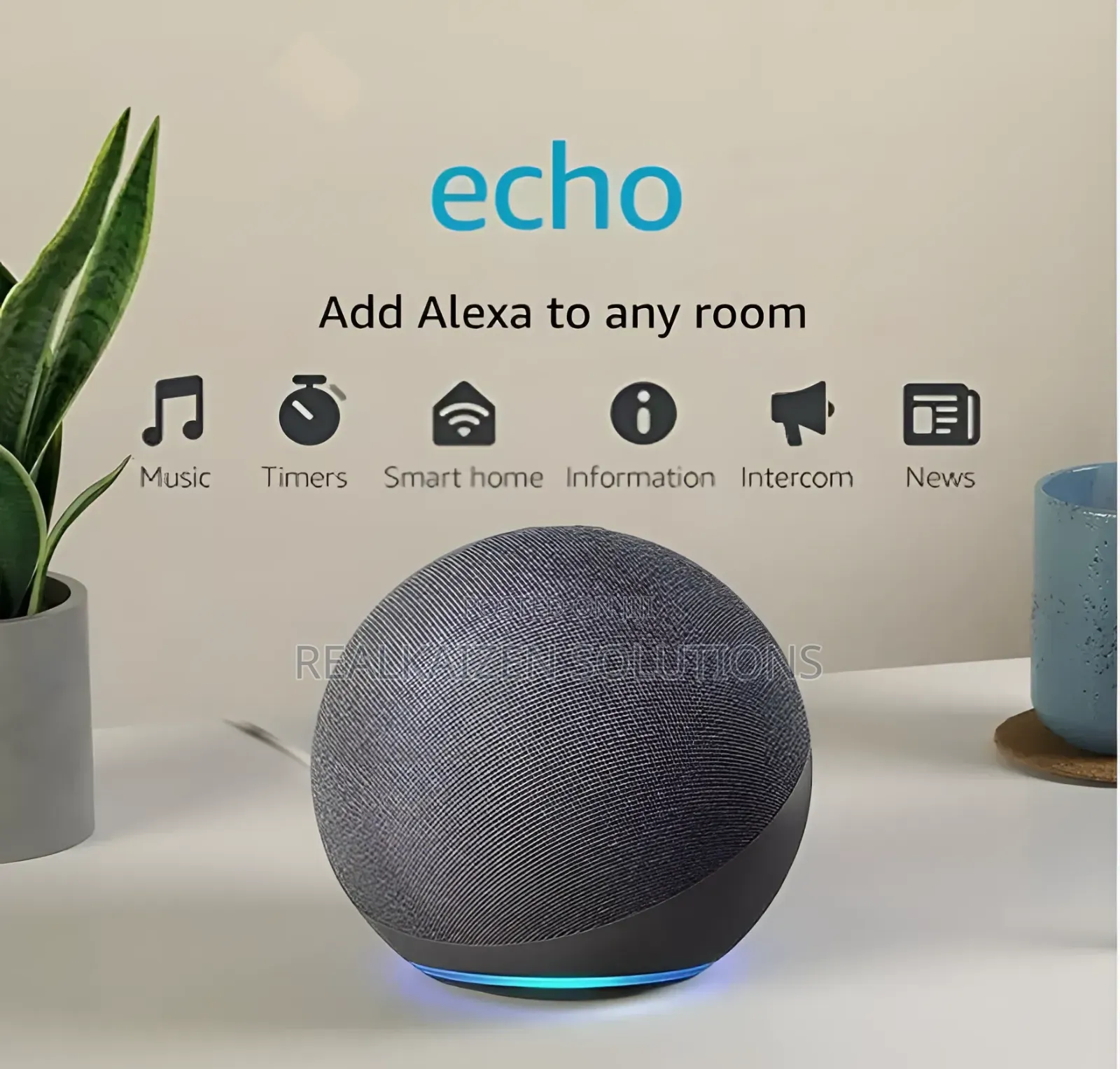 AMAZON ECHO Premium Smart Home Assistant Speaker With Alexa