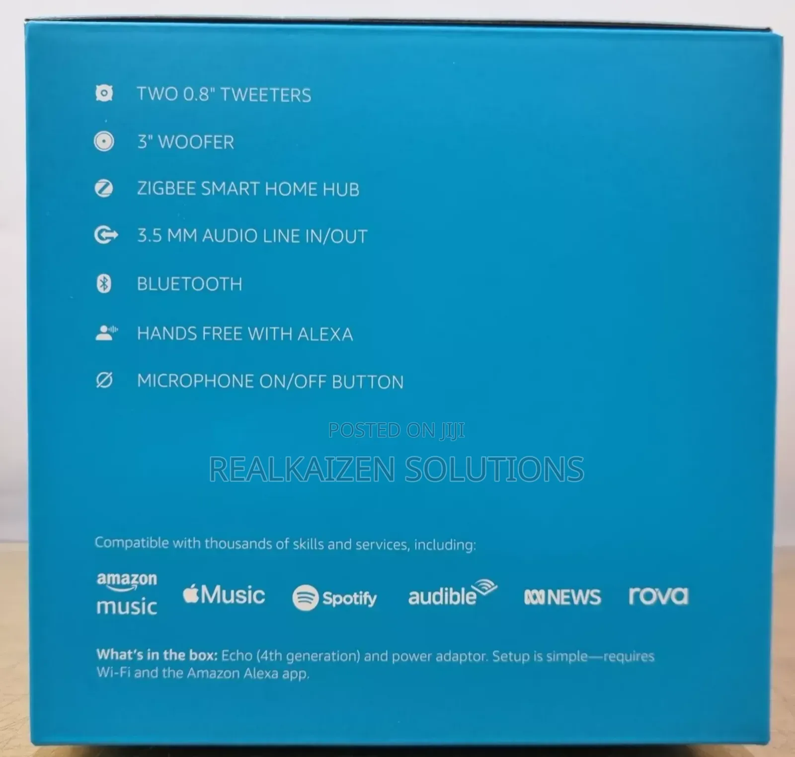 AMAZON ECHO Premium Smart Home Assistant Speaker With Alexa