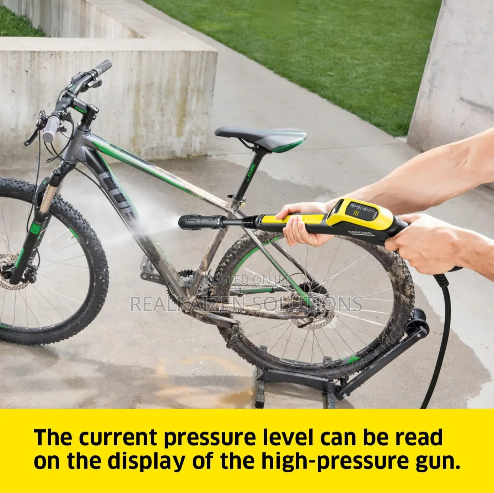 German KÄRCHER Powercontrol Electric High Pressure Washer
