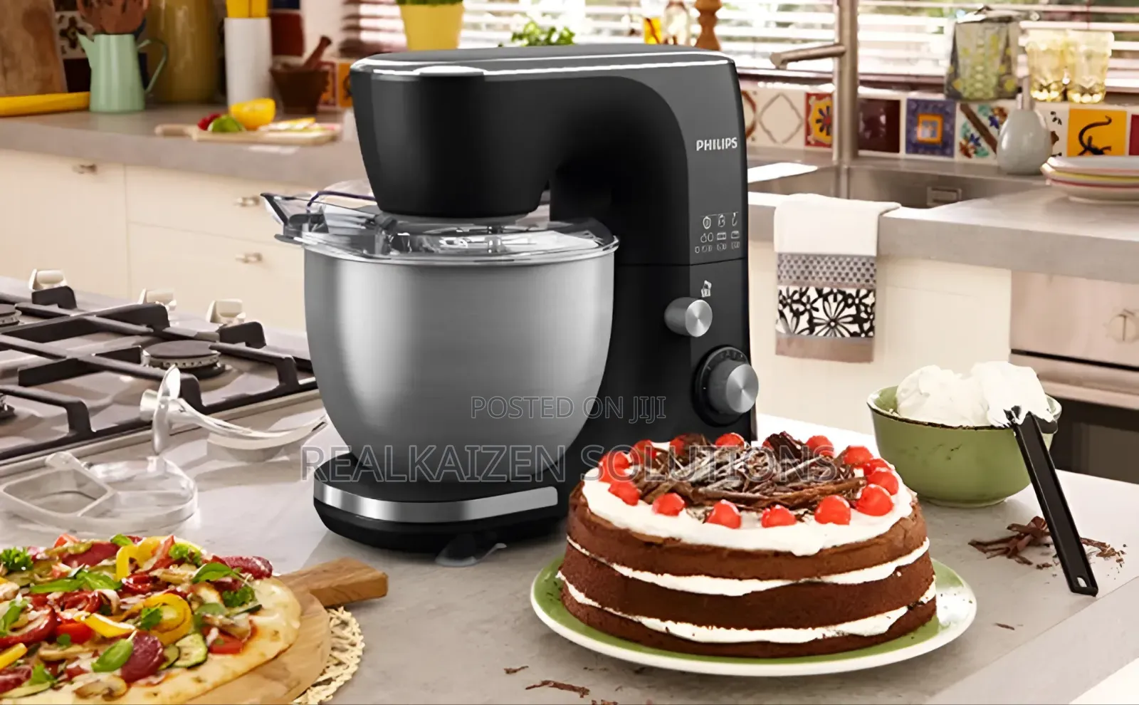 PHILIPS 5L Steel Bowl 12 Speed Planetary Blender 800W