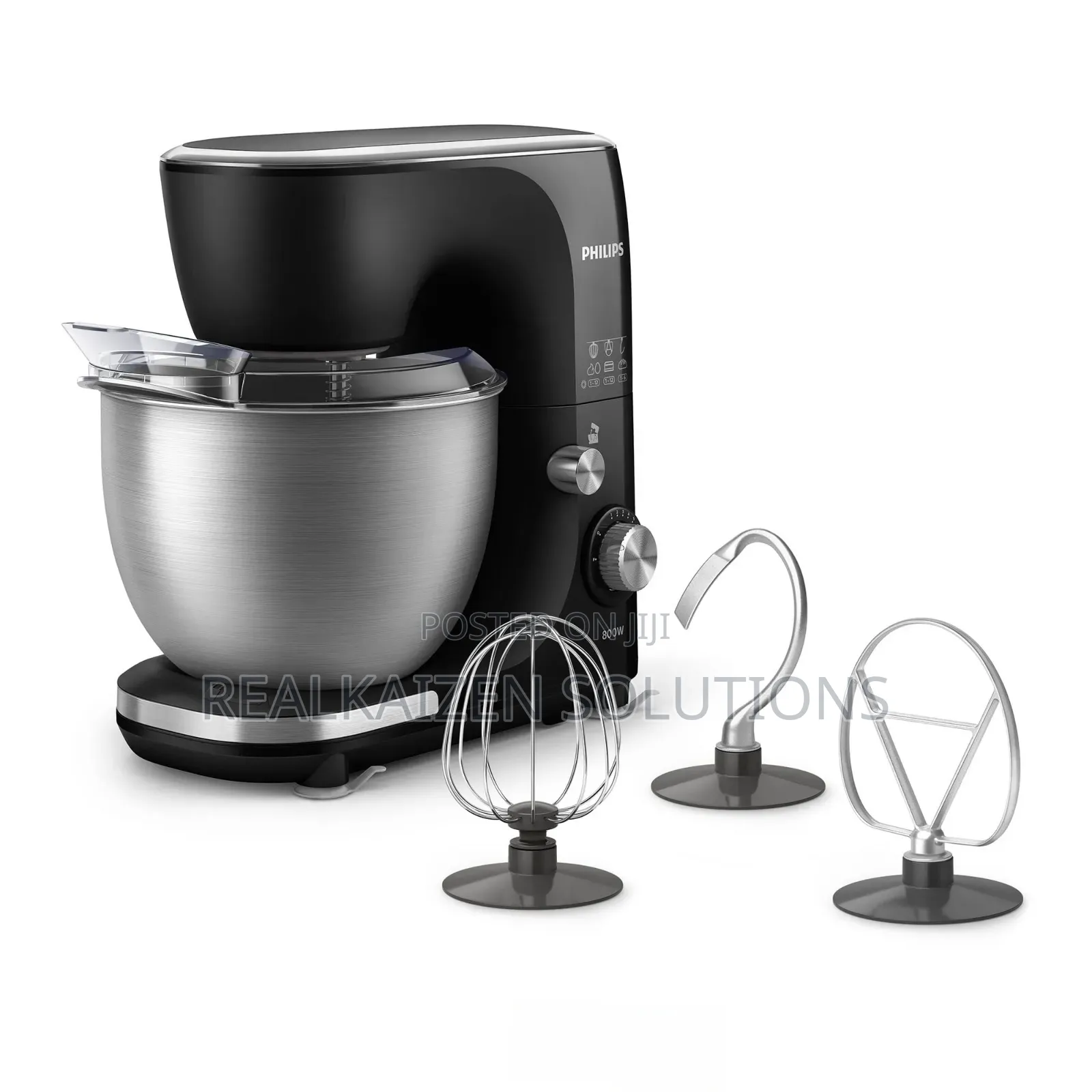 PHILIPS 5L Steel Bowl 12 Speed Planetary Blender 800W