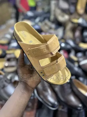 Original Brown Leather Birkenstock Arizona Two Strap Sandal
