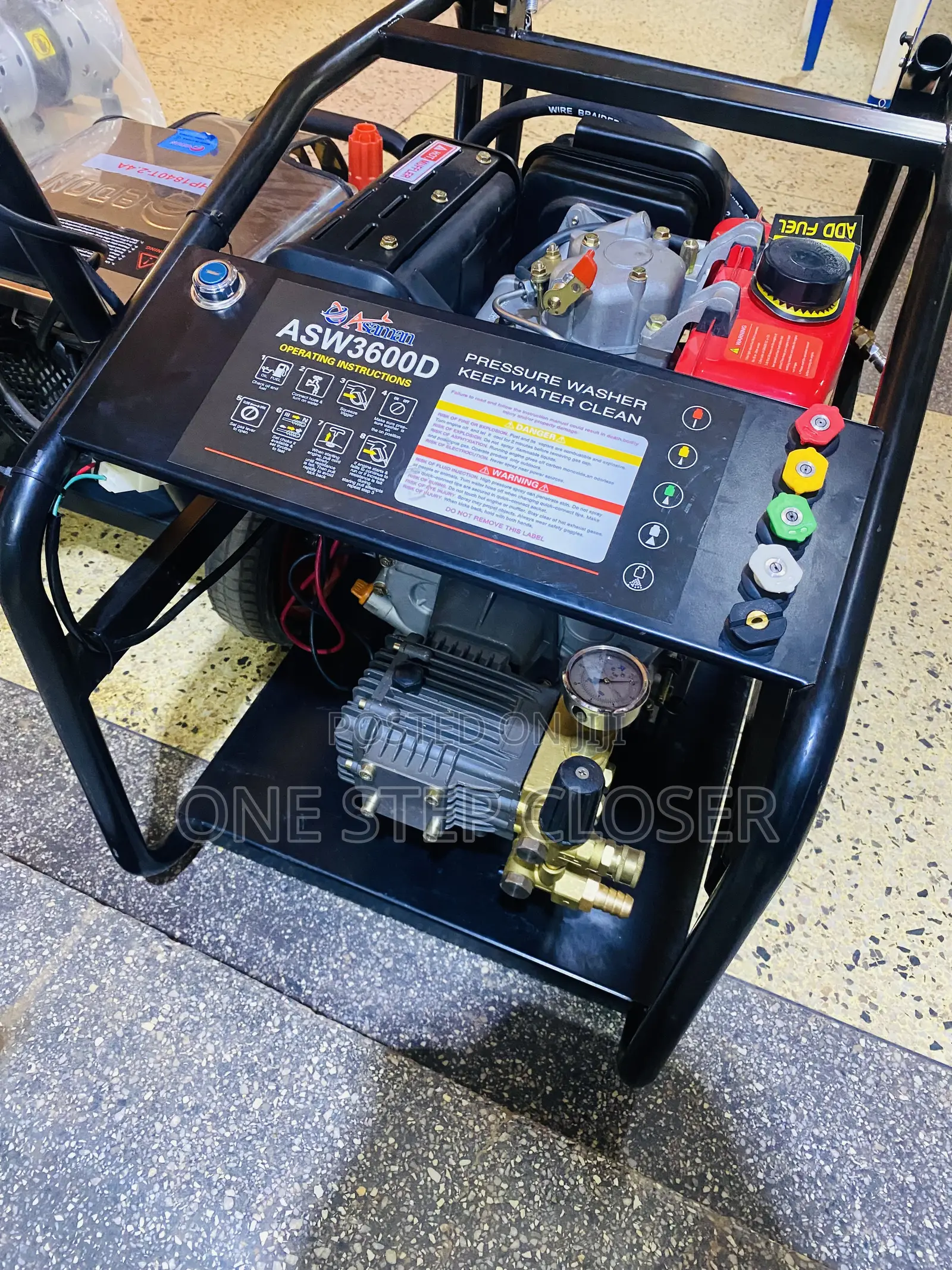 Diesel Jet Washer 3600psi Heavy Duty Pressure Washer