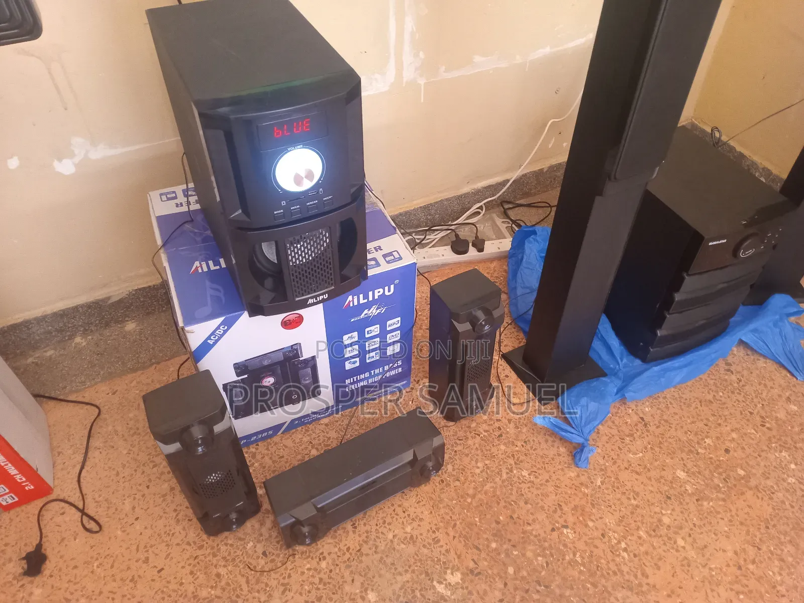 Ailipu 2.1 Subwoofer With Bluetooth Digital Display System