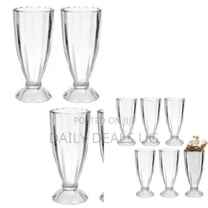High Ice Cream Glass
