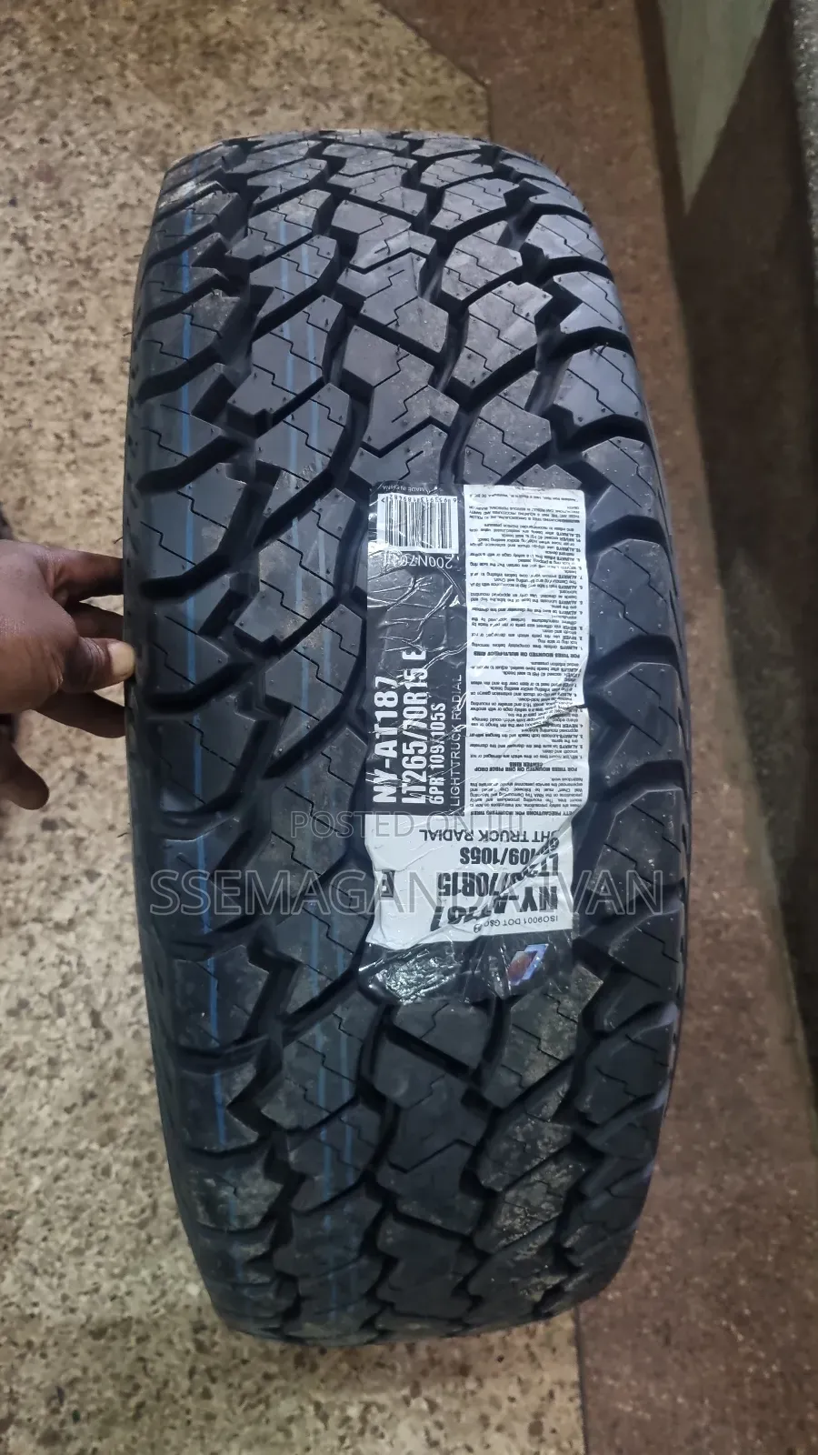 265/70r15 6pr Onyx Tyres