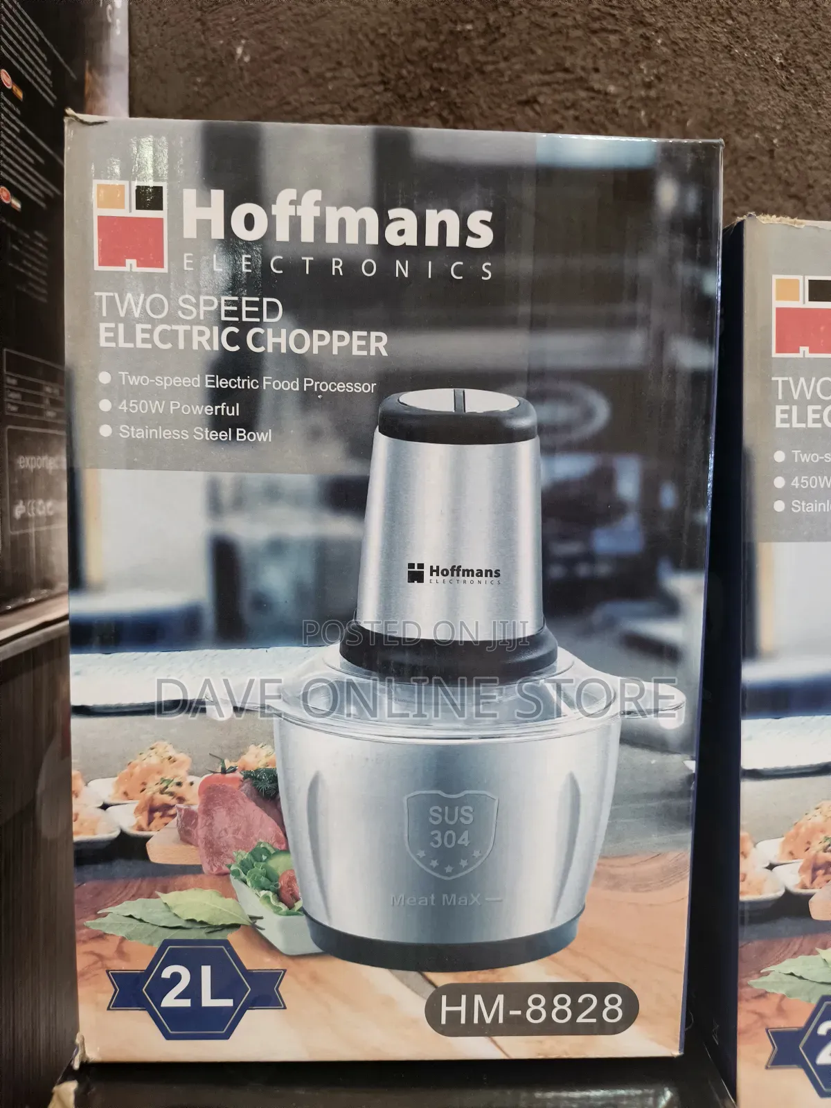 Heavy Duty Hoffman Two Speed Stainless Electric Food Chopper