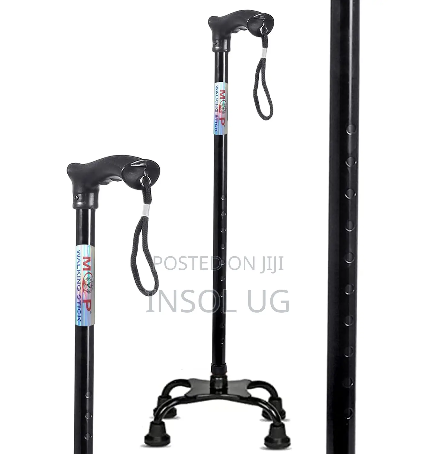 Quadripod 4 Stand Walking Stick for Elderly