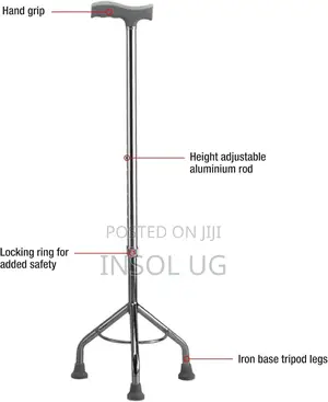Tripod Walking Stick for Elderly