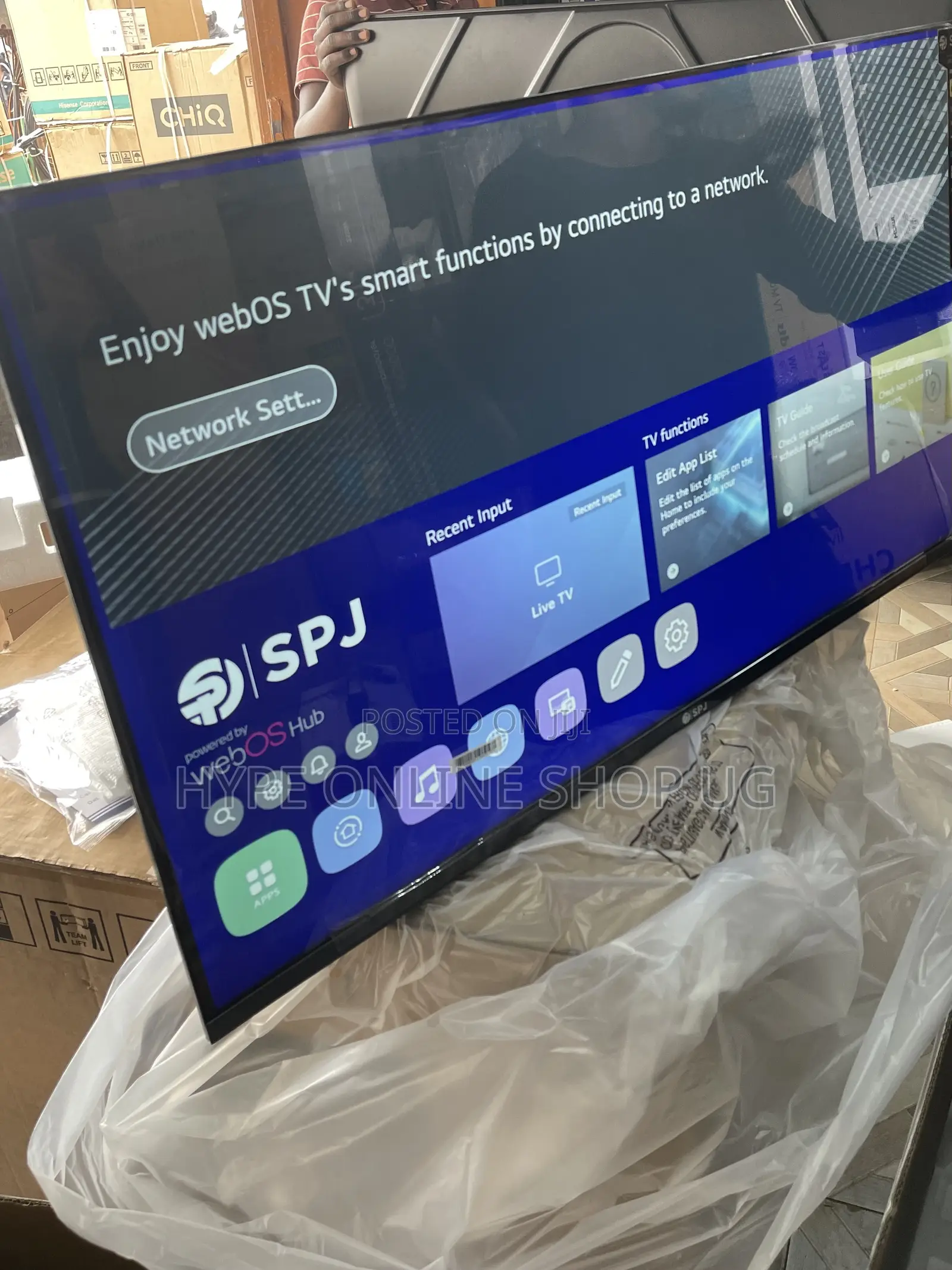 SPJ Series Flameless 42inch Tv