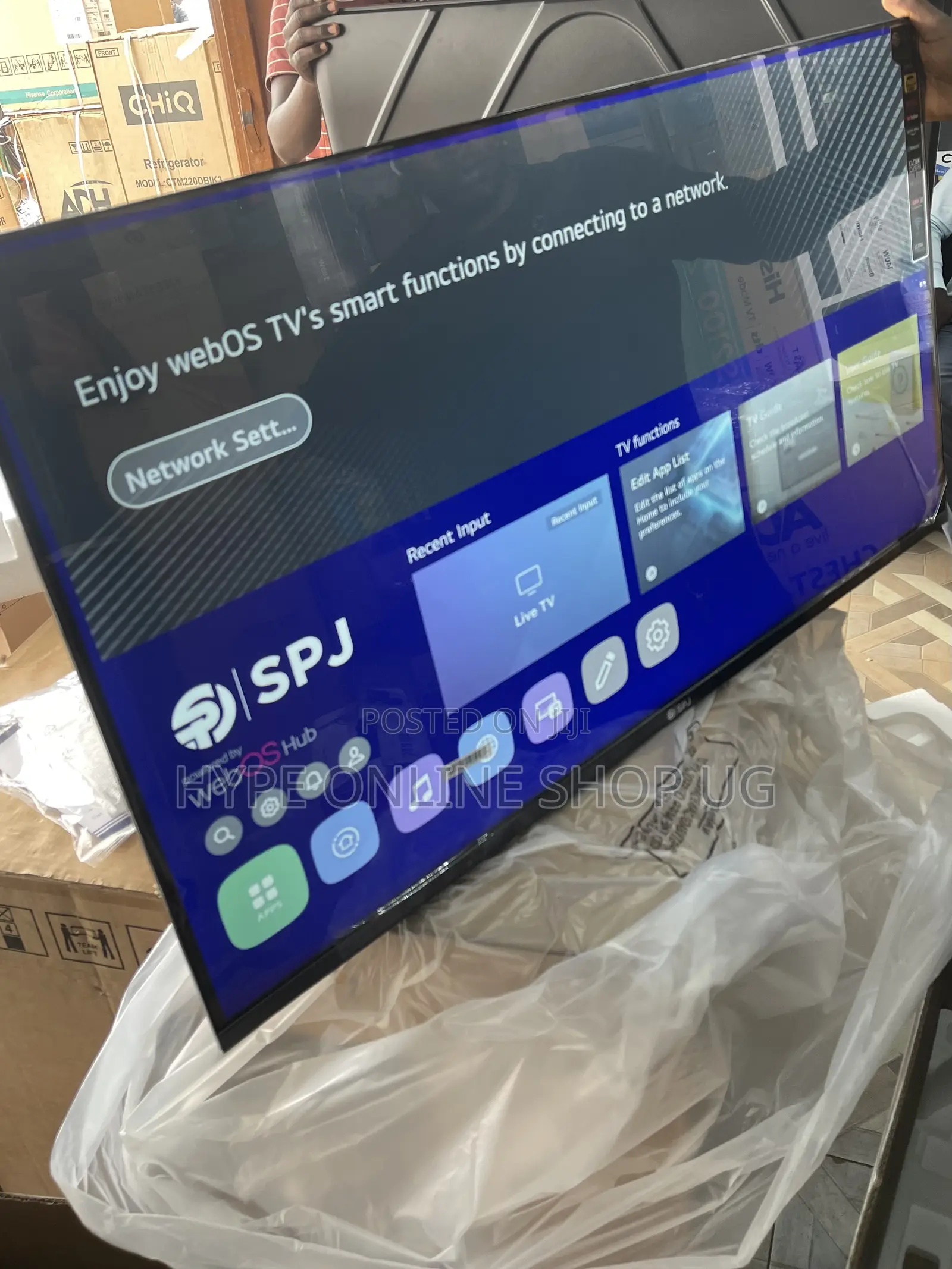 SPJ Series Flameless 42inch Tv