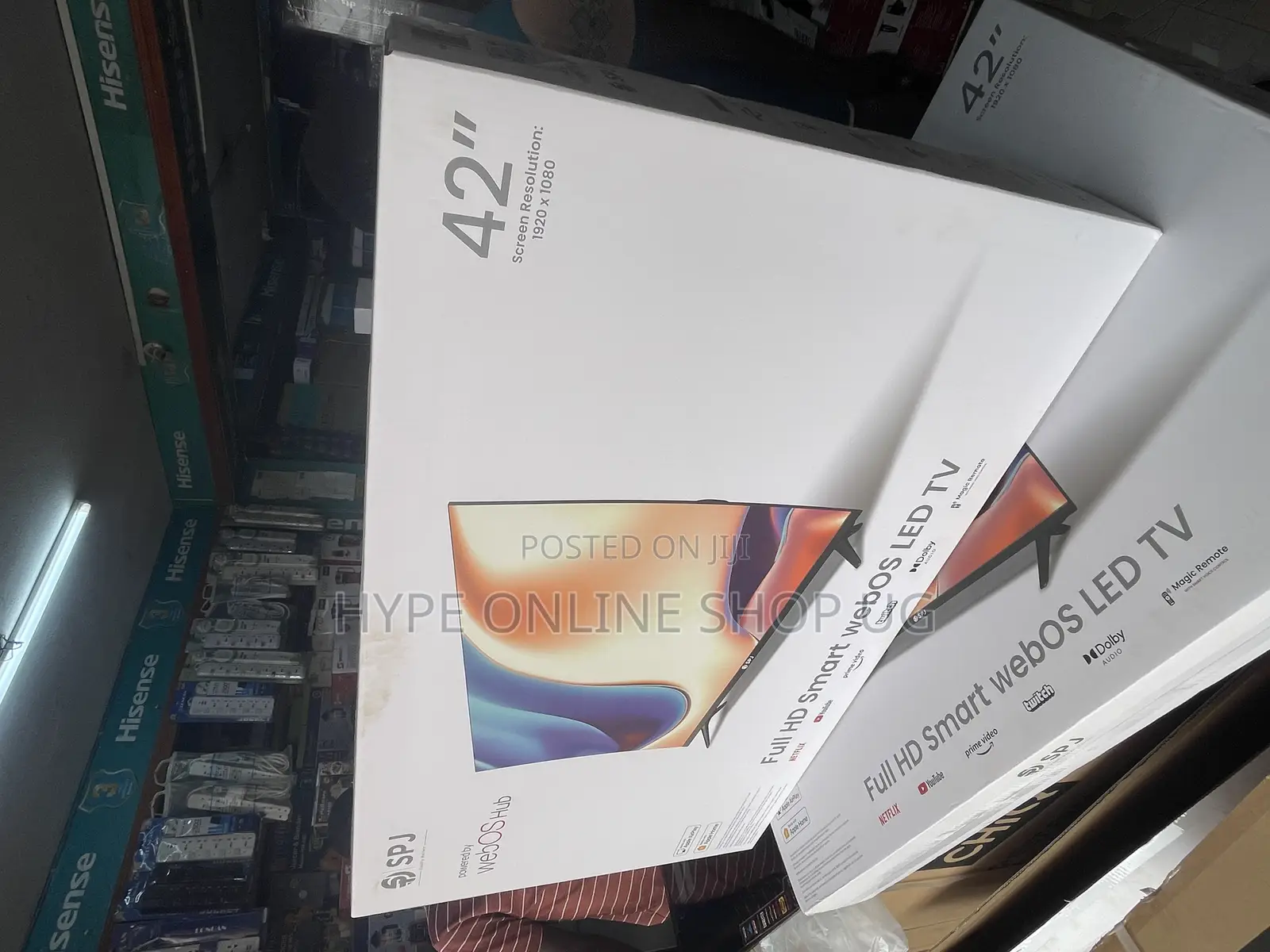 Android Smart Tv Apple Airplay SPJ Serie