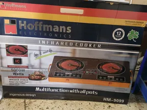 Hoffman's HM 9099 Double Infrared Cooker 5000w