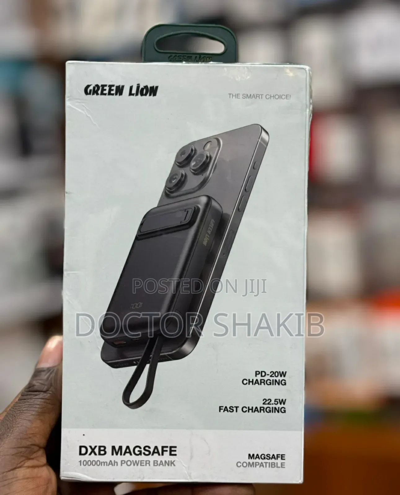 Brand New Green Lion DXB Magsafe 10,000mah