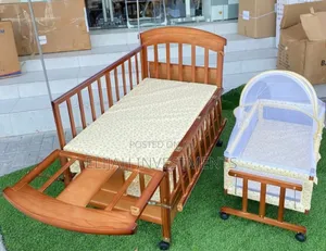 Premium Quality Wooden Baby Bed