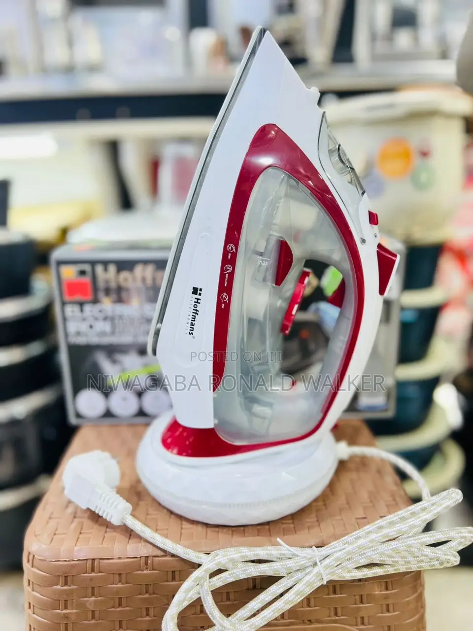 Wireless Steamer Flat Iron Hoffmans