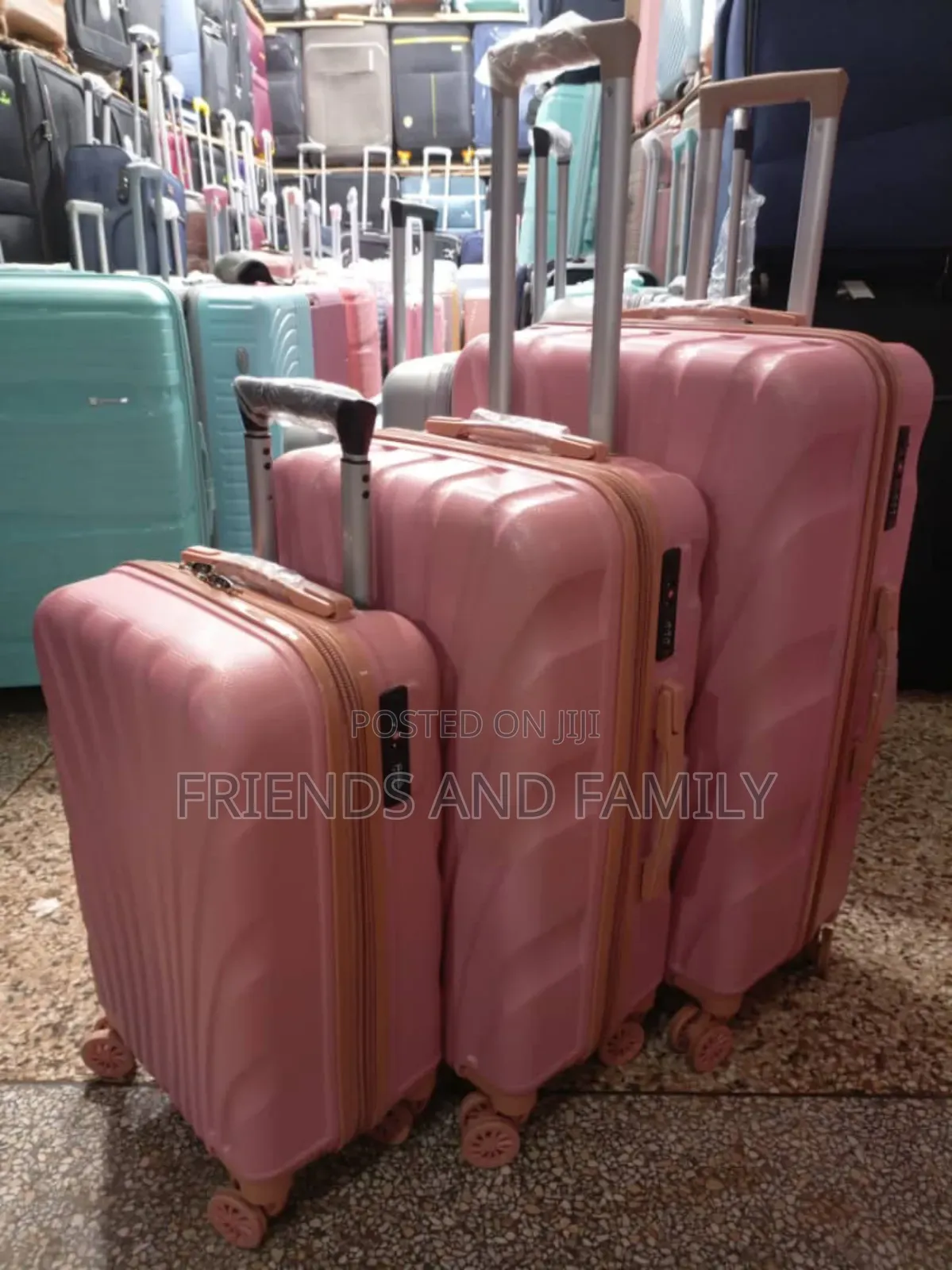 Vip Suit Case Bag Full Set 3 Peace