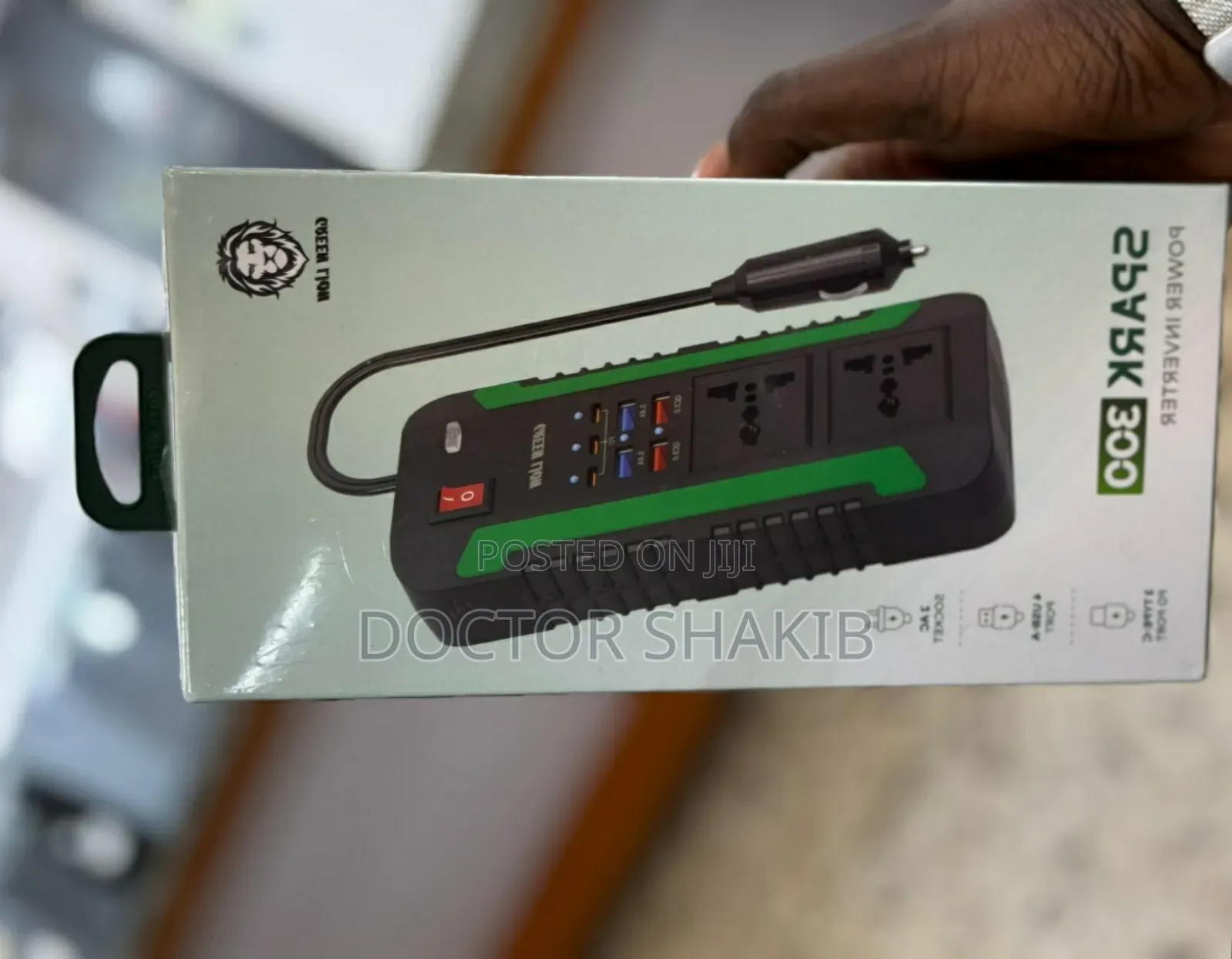 Original Green Lion Spark 300 Power Inverter