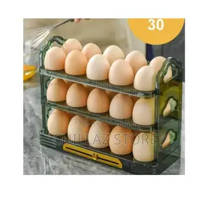 3 Tier Egg Refrigerator Storage Box.