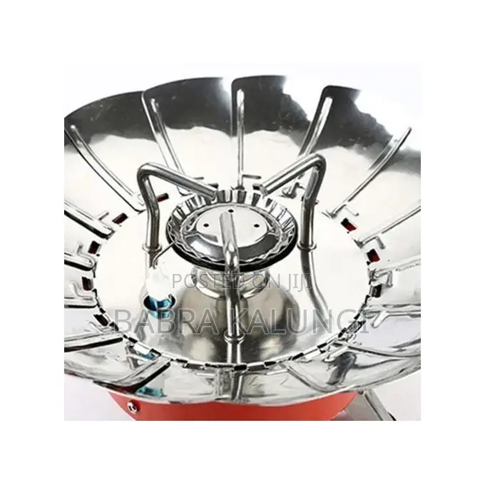 Portable Travel Windproof Camping Stove Gas Stainless Steel