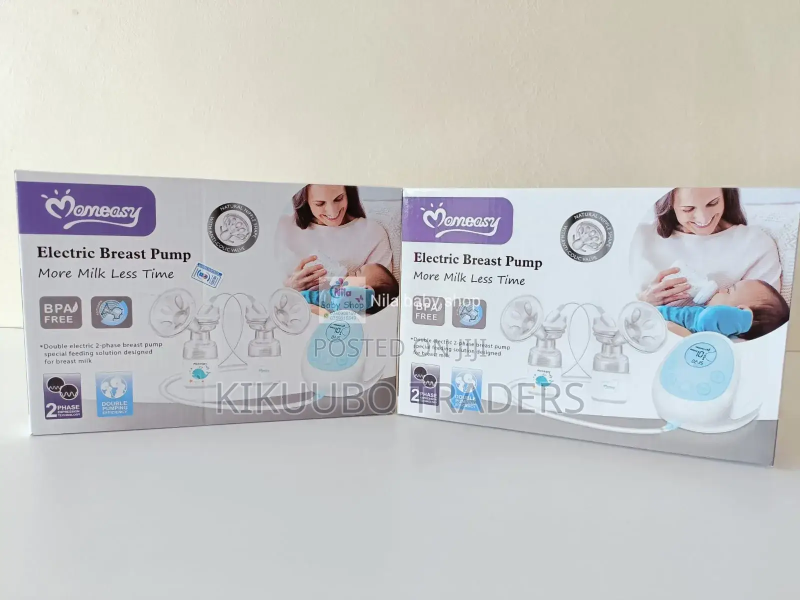 Momeasy Electric Double Breast Pump