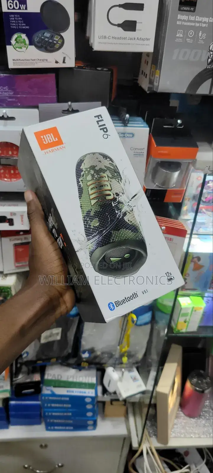 Flip 6 JBL Speaker/Portable Bluetooth Speaker/JBL Flip 6