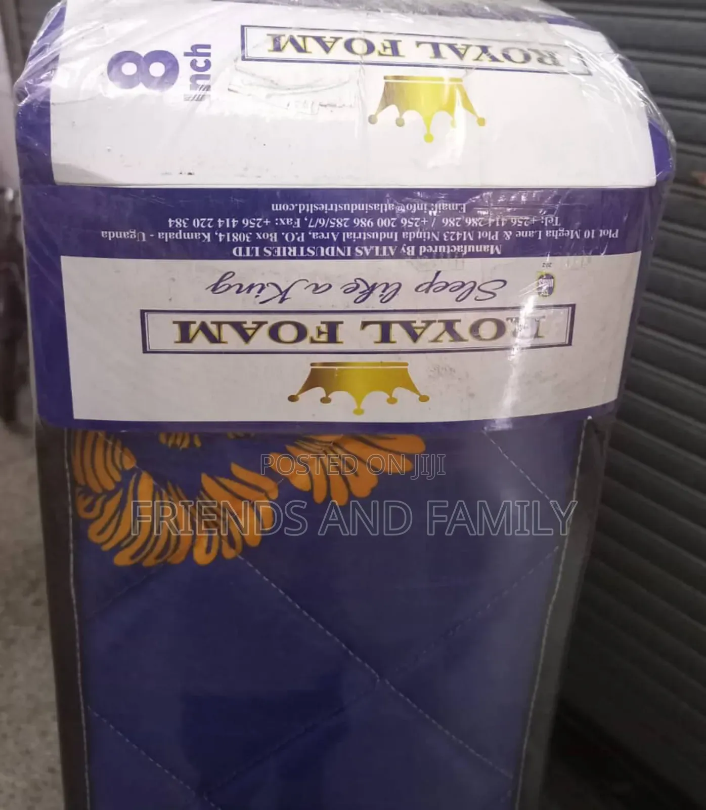 Royal Foam Mattress Dulex 6*5*8. Inches
