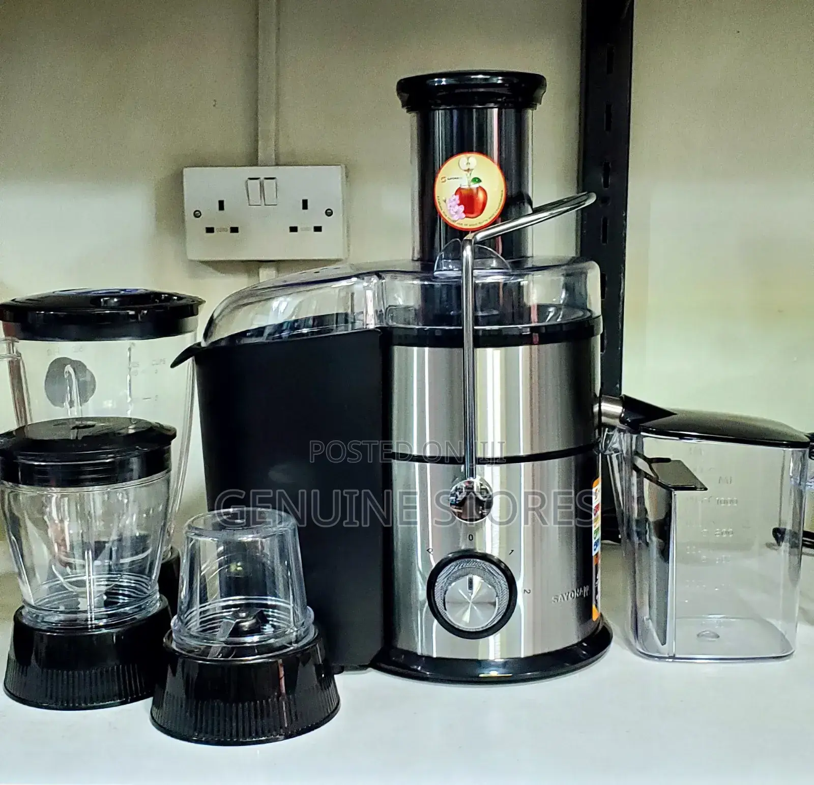 Sayona Power Full 4in1 Juicer Blender and Transparent Mill
