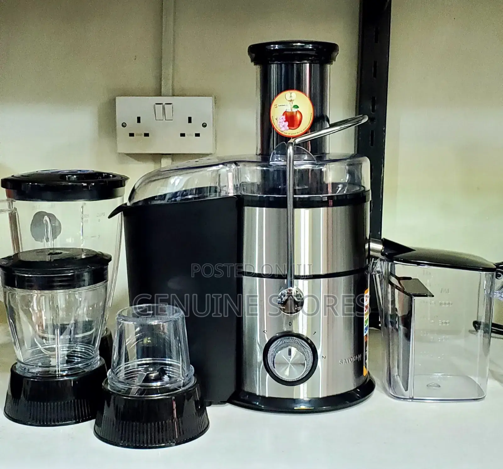Sayona Power Full 4in1 Juicer Blender and Transparent Mill